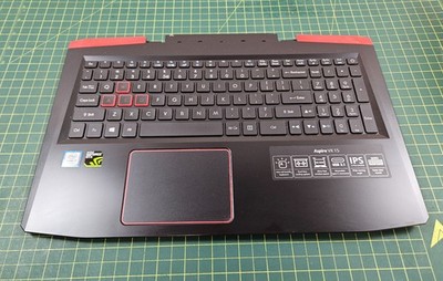 Acer Aspire VX15 VX5-591G 15.6 Palmrest Touchpad Keyboard AP1TY000200 #c617