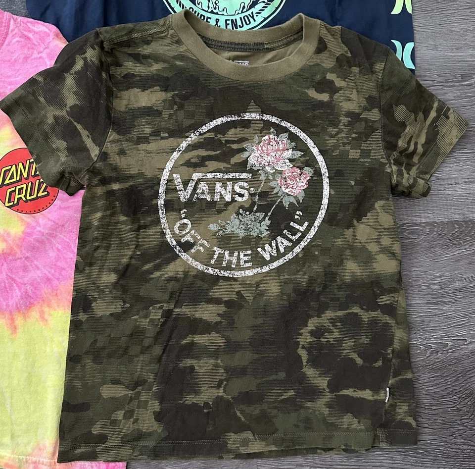 Camiseta Sudadera Niños Pequeña XS 7/8 Sk8tr Santa Cruz Hurley K1 Vans Lote De 5 Foto 3 de 4