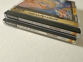 Sega Saturn Vampire Hunter Savior Set Obi Included Mid-High Grade Used