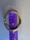 Vintage Girl Scout Hinged Bangle Bracelet Gold Tone Scouts Scouting 6-7” Wrist — photo 3