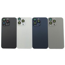 Battery Door Glass Cover With Camera Lens For iPhone 15 15 / 15 Pro 15 Pro Max