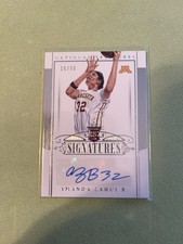 2015 Panini National Treasures College - Rookie Signatures Amanda Zahui B.216 