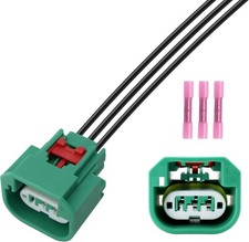 Headlight Connector Wiring Harness Compatible with Headlight DRL Parking Light H