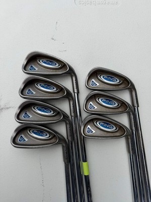Ping G5 Iron Set 4-PW Blue Dot Cushin Stiff Flex +1/4  READ