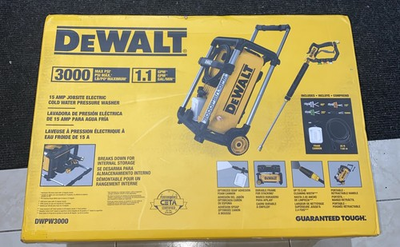#ad #ad Dewalt DWPW3000 3000 MAX PSI 1.1 GPM Brushless Electric Jobsite Pressure Washer $427.99