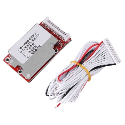 Battery PCB Board LiIon LiPolymer Protection Module For 13S 48V/54.6V Cell