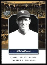 2008 Upper Deck Yankee Stadium Legacy #125 Bob Meusel