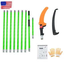 30 Ft Tree Pole Pruner Tree Saw Extendable Branch Cutter Trimmer Pruning Shear