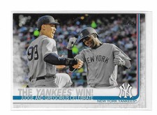 2019 Topps THE YANKEES WIN! Aaron Judge Didi Gregorius card 14 CK 181-216