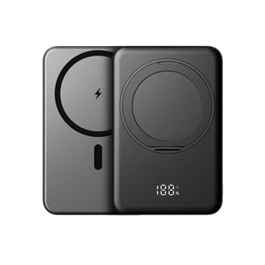 10000mAh Mince Mini Banque de puissance magnétique - Chargeur rapide sans fil iPhone & Samsung