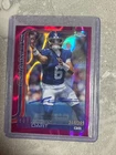 🧂YY 2025 topps chrome FOOTBALL REFRACTOR PURPLE LAVA AUTO RC JAXSON DART /399