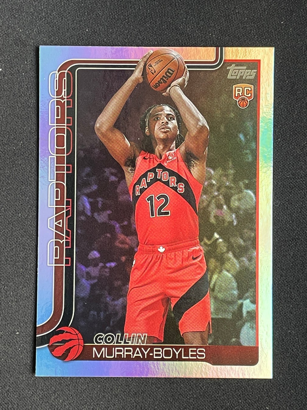 Collin Murray-Boyles 2025-26 Topps Flagship Rainbow Foil RC #209