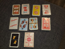 10 x verschiedene Sinalco Kartenspiele Spielkarten Alte Werbung