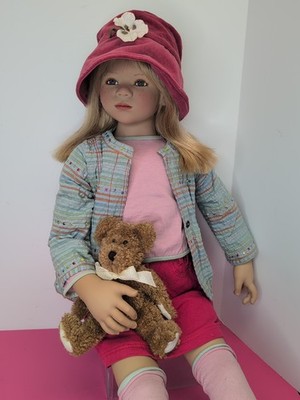 34  Annette Himstedt TIRA 2007 130/377 Vinyl Artist Doll Original COA MIB CC