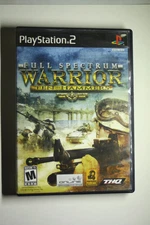 Full Spectrum Warrior Ten Hammers - PlayStation 2 (PS2) **SEE PICTURES**- Tested