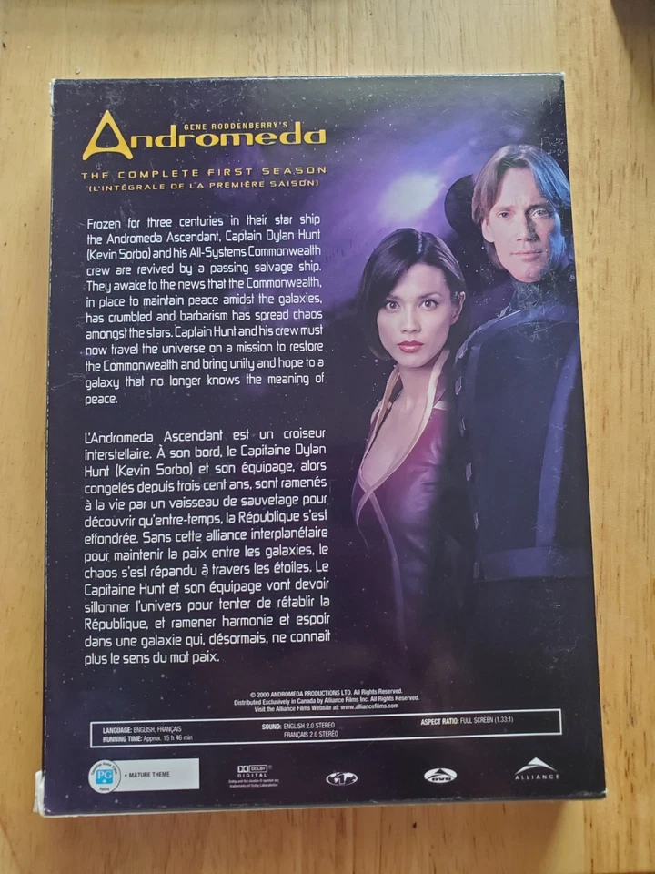 Andromeda Season 1 DVD 2000 Alliance - Image 2 of 4