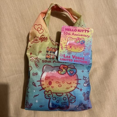 Sanrio Hello Kitty 50th Anniversary Las Vegas Reusable Foldable Shopping Totes