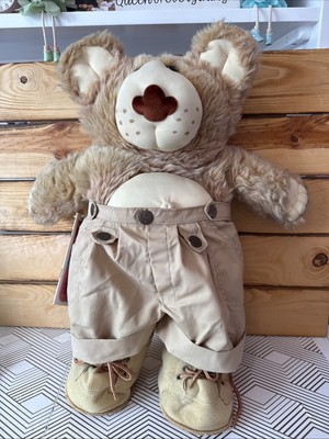 VTG Furskins Bear Plush with Shorts and Shoes 1983 Xavier Roberts Plush Bear 19 
