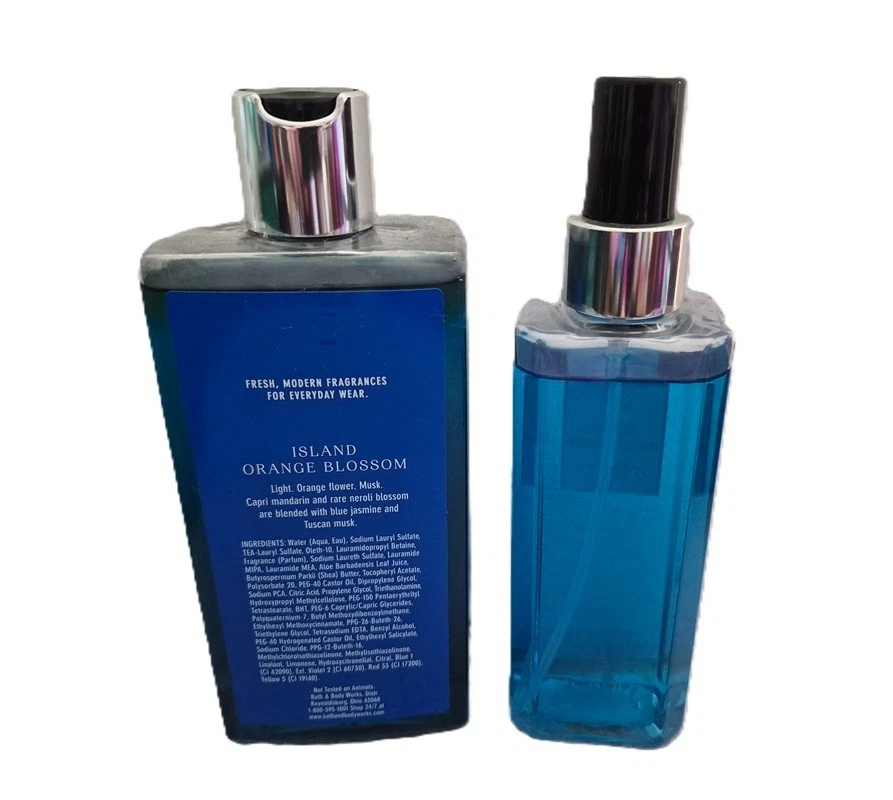 Bath & Body Works C.O Bigelow Island Orange Blossom Cologne Mist & Body Wash Set - Image 2 of 2