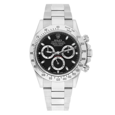 Rolex Cosmograph Daytona Stainless Steel 40mm Black Men's Watch 116520 - 2009
