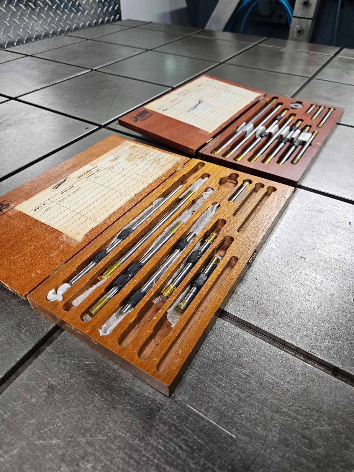 BROWN & SHARPE Micrometer Standard Sets 2-8" & 2-11" USA #8008