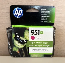 Genuine HP 951XL Magenta Ink OfficeJet 8100 8620 8610 8630 251dw Exp 2021