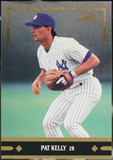 1991 Leaf #BC17 Pat Kelly Gold Leaf Rookies Baseball NM