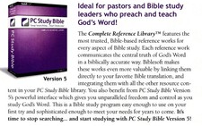 BIBLESOFT Study Bible Complete Reference Library 5 for Windows USB Version 
