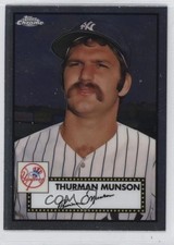 2021 Topps Chrome Platinum Anniversary Thurman Munson #604 2g8