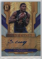 2017 Panini Gold Standard Golden Rookies Platinum 44/49 Stacy Coley Auto 7eo