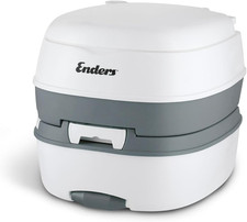 Wc Chimico Portatile Deluxe Campeggio - Toilet Viaggio per Roulotte, Camper, Bar