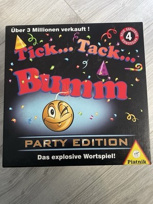 TICK TACK BUMM Party Edition Ratespiel Partyspiel Wie neu