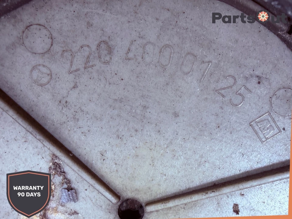 02-15 Mercedes-Benz S430 S500 S600 plata cromo tapas centrales 220 400 01 25 Foto 3 de 3