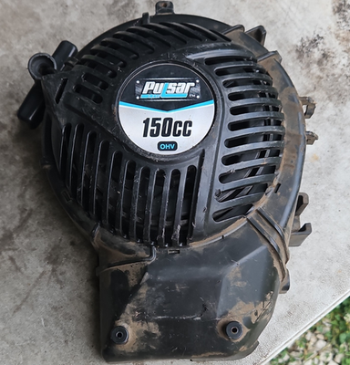 #ad Pulsar 150cc OHV Recoil Starter Pull Assembly Cover w Handle Black Plastic $44.99