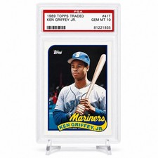 1989 Topps Traded Ken Griffey Jr PSA 10 GEM MT MINT #41T Rookie Card