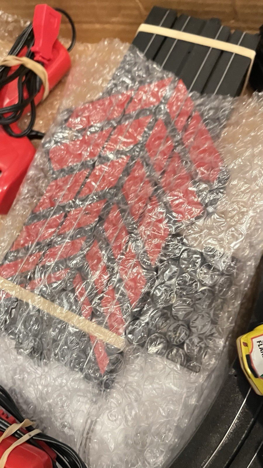 Slot Car Set Life like Daytona Speedway EXCELLENT Condition Extra Long