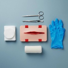 Wundh&auml;mostase-Trainingsmodell Blutstillung tragbares Schnittwundenmodell