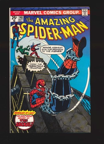 Amazing Spider-Man # 148 - Jackal revealed as Prof Miles Warren Fine/VF Cond