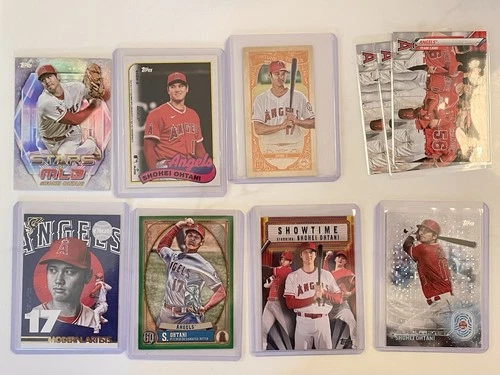 2019-2023 Shohei Ohtani 35 Card Lot - Topps, Donruss - Dodgers