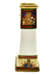 Antique Hatpin Holder Elegant Noritake Vibrant Colors Superb High Quality Beauty