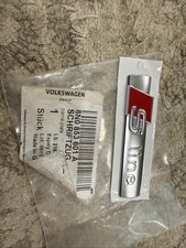 Genuine New Front Fender S-line Emblem Logo Badge Audi 8n0853601a Genuine New Front Fender S-line Emblem Logo Badge Audi 8n0853601a