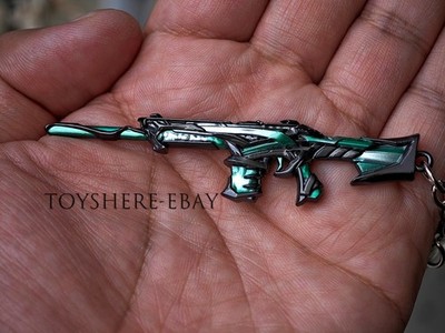 Mini gun VALORANT Ruination Phantom M4 Metal keychain toy 9cm 1/12