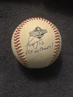 MIGUEL ROJAS SIGNED AUTO 25 WS CHAMPS OML 2025 WORLD SERIES BASEBALL MLB DODGERS