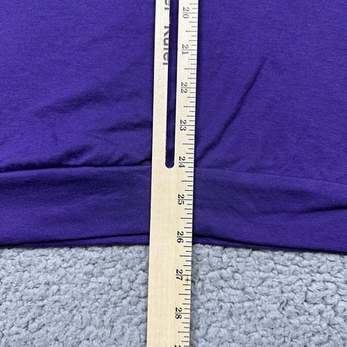 Cherryloom Shirt Womens Small Long Sleeve Hooded Graphic Tee Purple Dragonfly - Picture 7 of 7