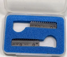 Lot of 2 NEW Vargus Vardex R25EI14NPT-TM VTX Carbide Thread Mill Inserts 80516