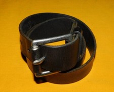 MEN'S FRYE DARK BROWN GENUINE LEATHER BELT SIZE 32/80cm..