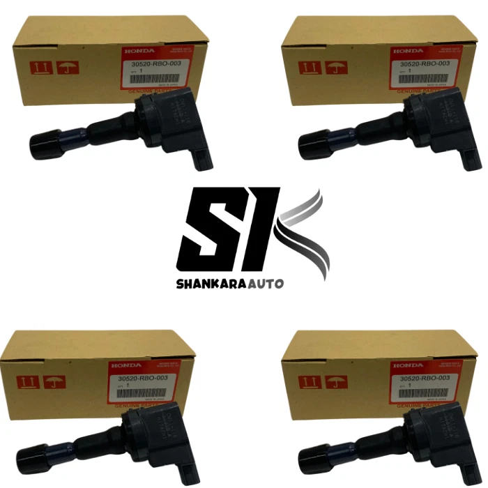 Bobina de encendido 30520-RBO-003 genuina x4 compatible con Honda Civic CR-Z CRZ 2008-2013 Foto 2 de 4