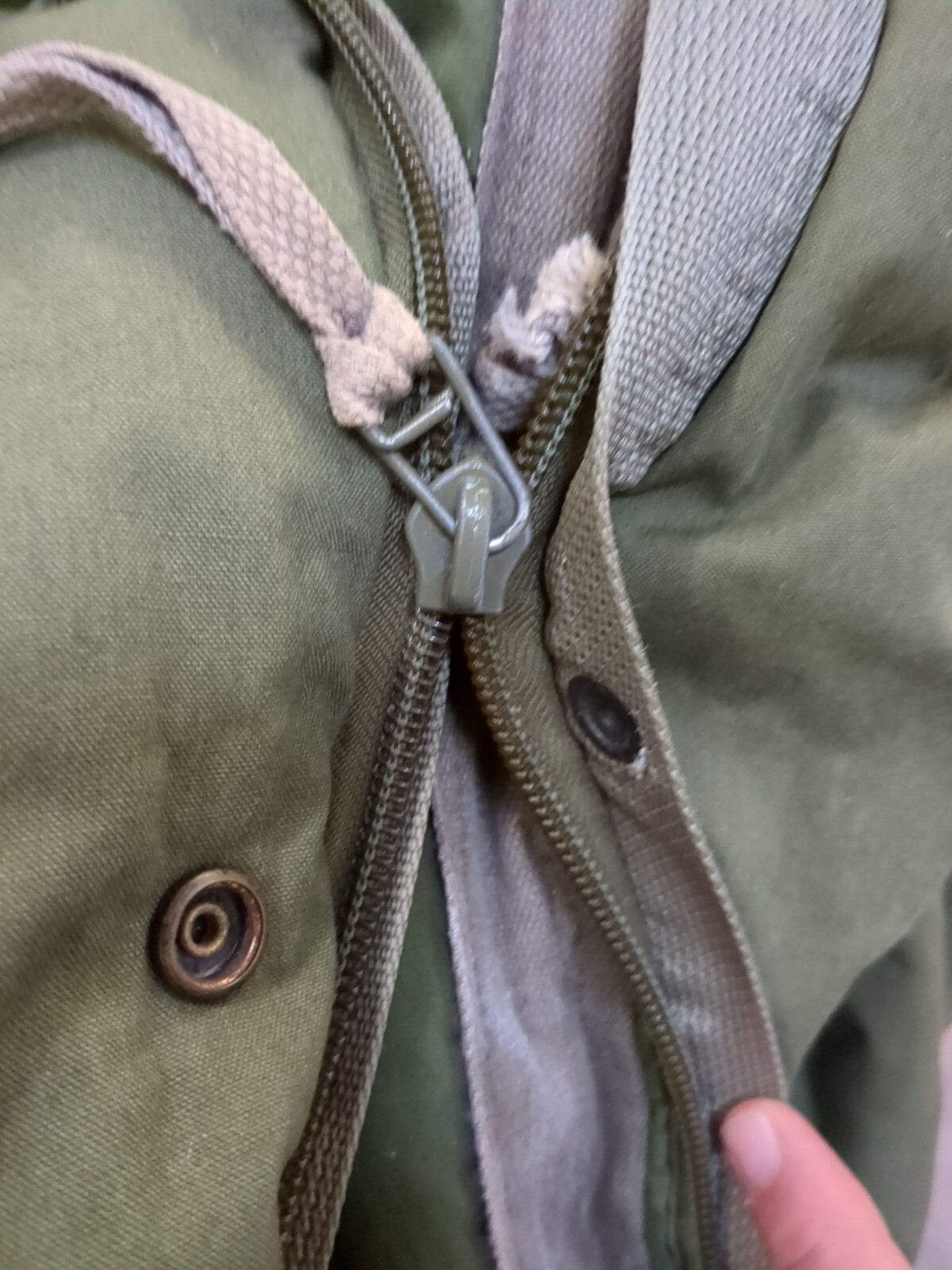 Vintage US Military Cold Weather, Mummy Style Sleeping Bag READ eBay