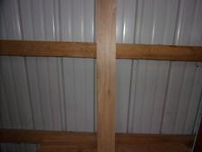 GUITAR NECK ASH WOOD KILN DRIED STABILIZED 13/16" THICK CLEAR LOT 737A FLAT