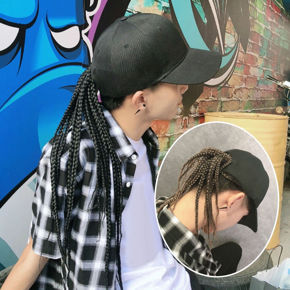 APL Punk Capelli Per��cappello Donna Cappello con Dreadlocks Per��cke Hip Hop Popolare